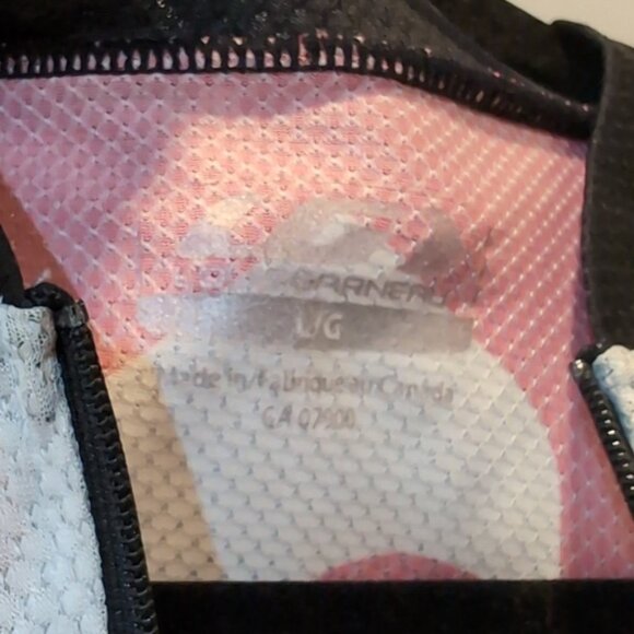 Louis Garneau Pro Carbon Mesh Cycling Jersey Short Sleeve Top Mens Large White - Picture 15 of 16